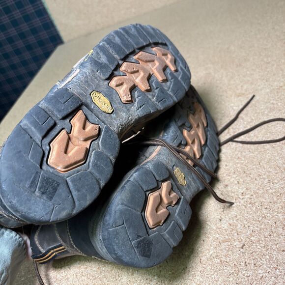 Danner Vicious 8" Brown Composite Toe Work Boots Men's Wide Size 10 D - Picture 8 of 9